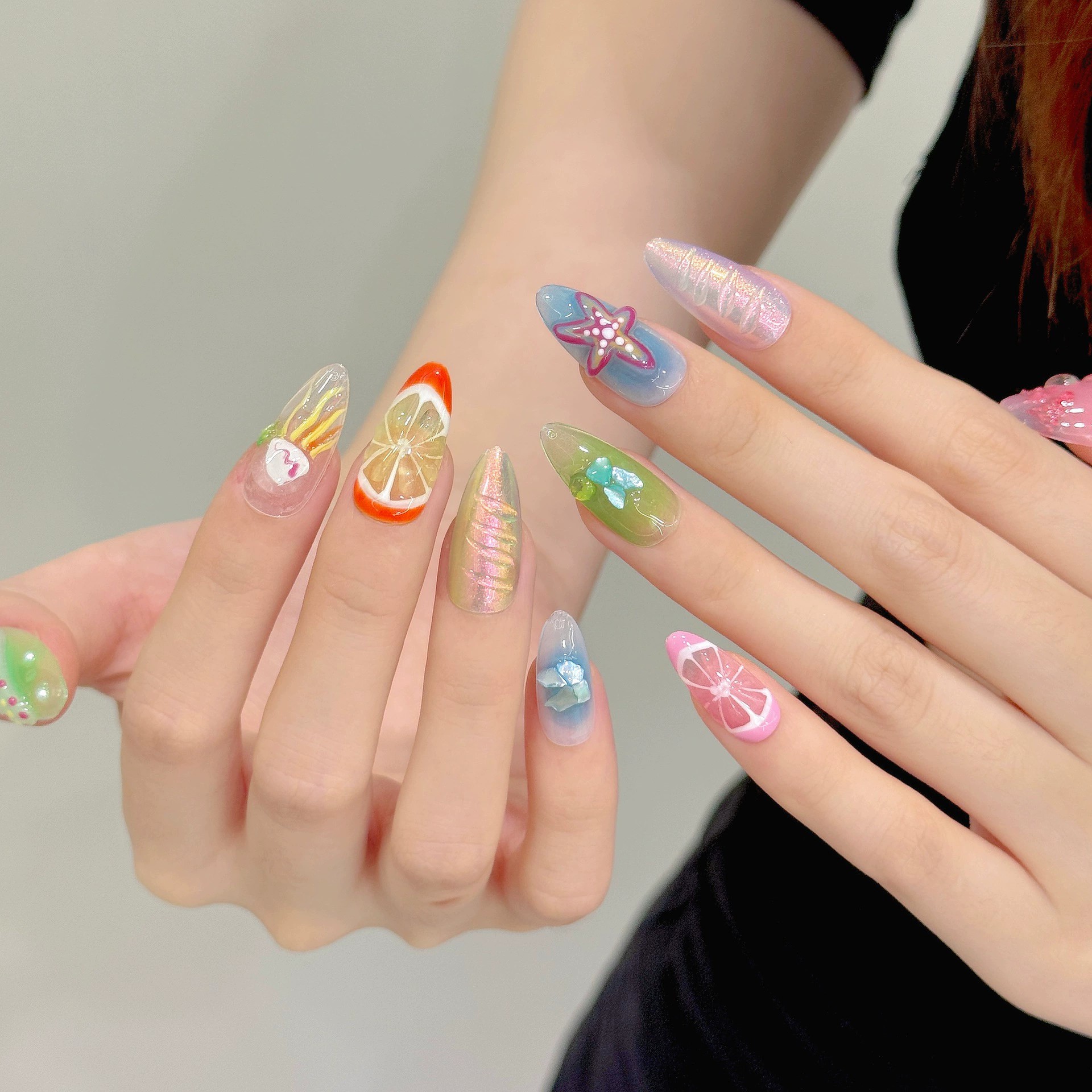 Color Dopamine Handmade Press  - 3D Printing Nails บทวิจารณ์และราคา