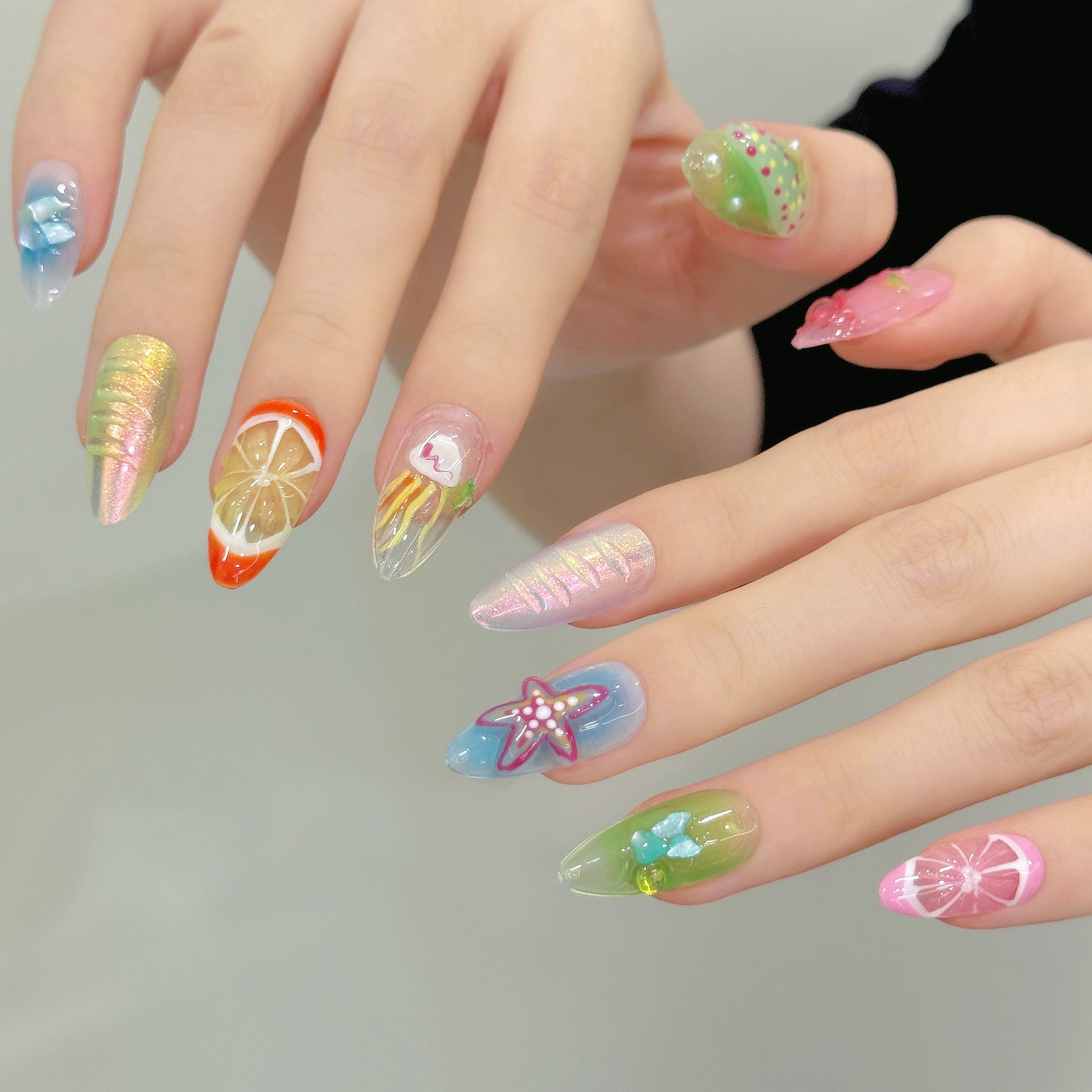 Color Dopamine Handmade Press  - 3D Printing Nails บทวิจารณ์และราคา