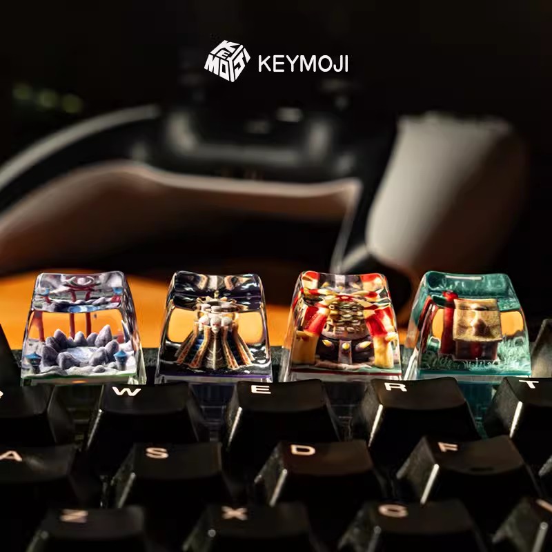 1Piece Keymoji WOW Resin Keyca - 3D Printing Keyboard Keys บทวิจารณ์และราคา