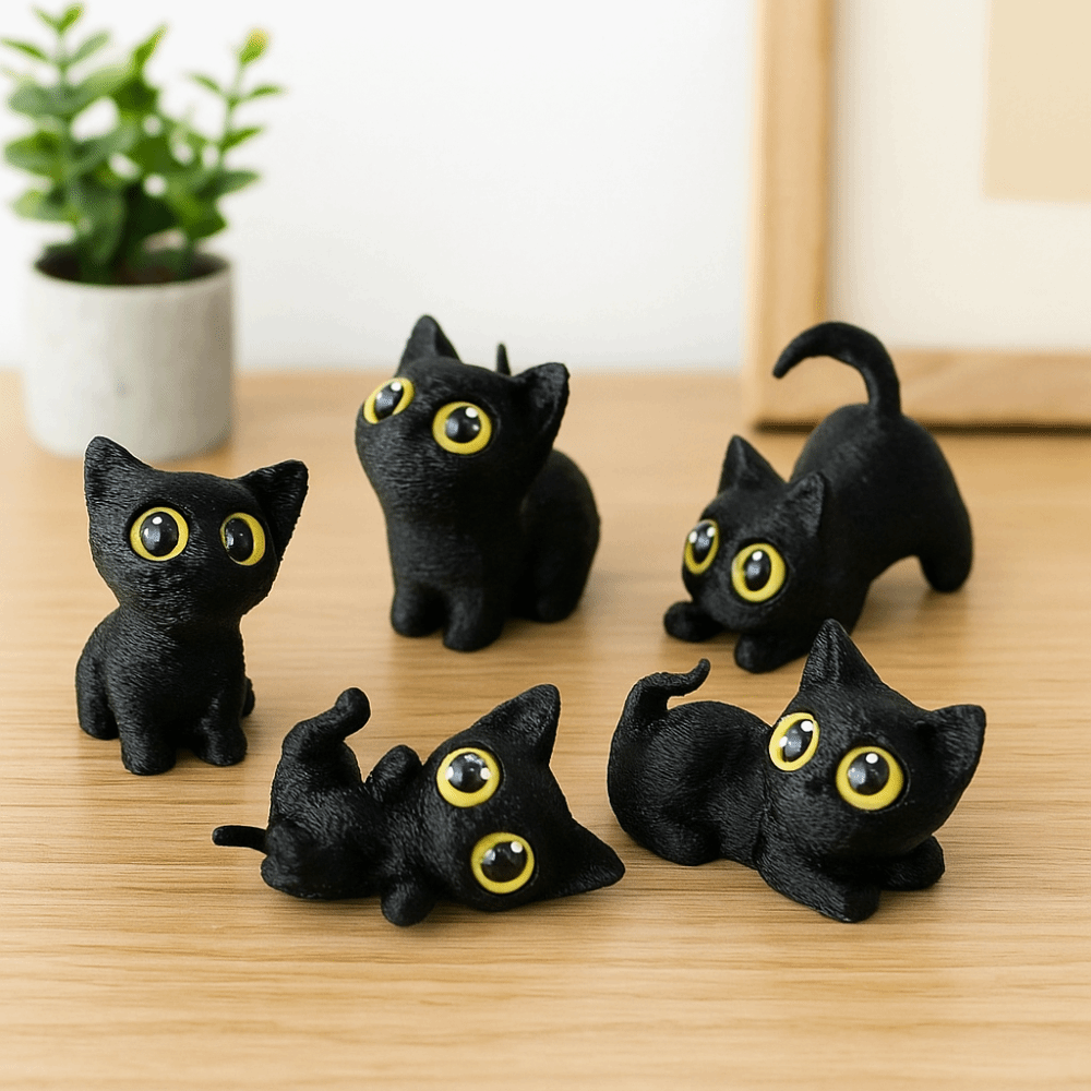 PLA Halloween Cat Anime Figure - 3D Printing Liquid บทวิจารณ์และราคา