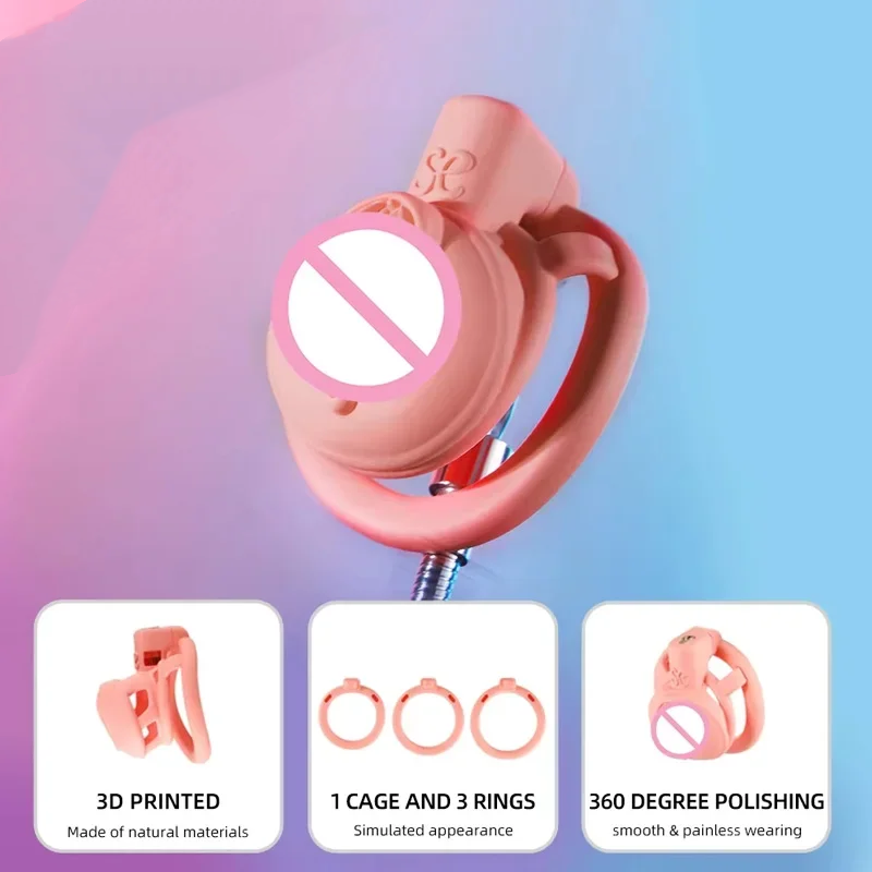 Male SIssy Chastity Cage 3D Pr - 3D Printing Liquid บทวิจารณ์และราคา