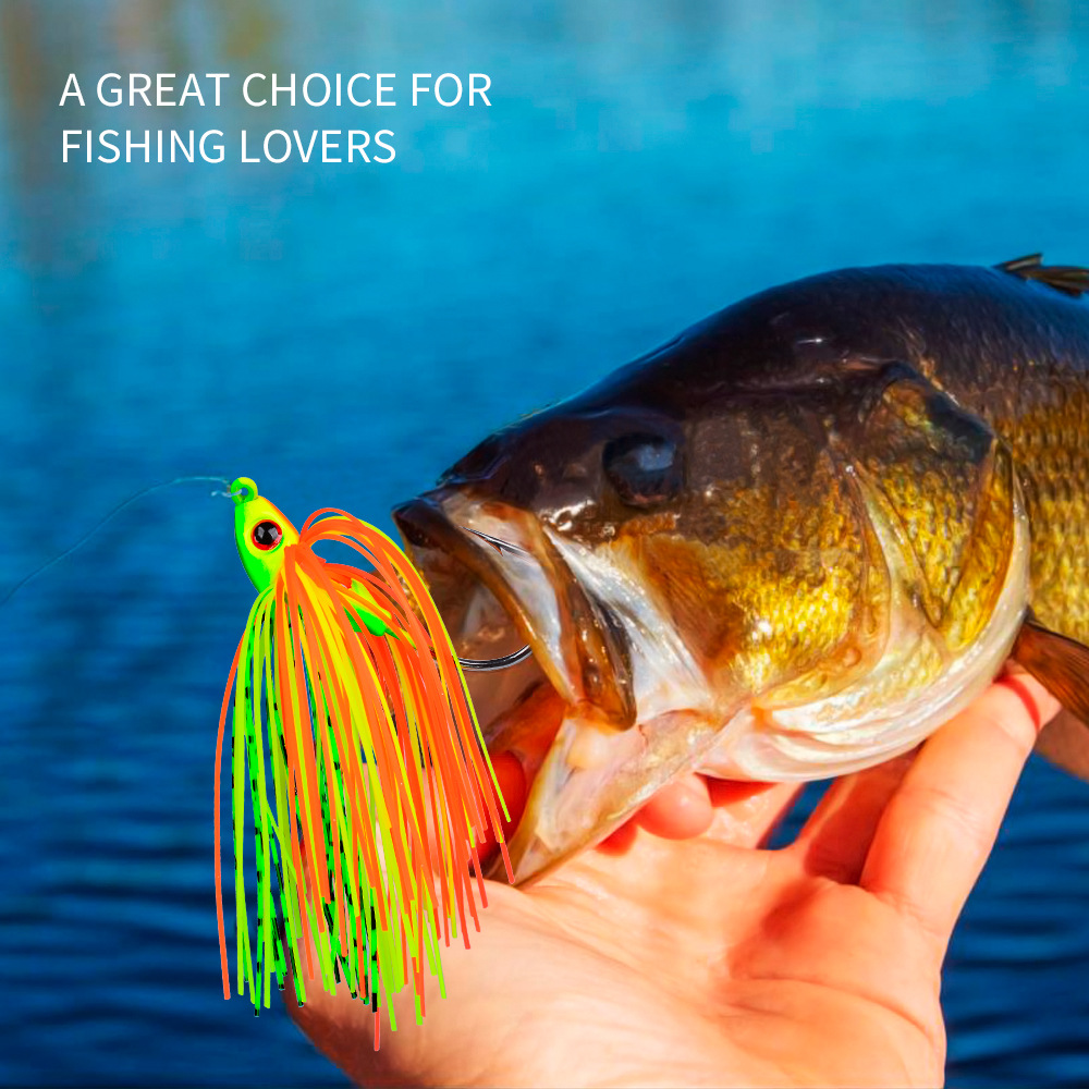 1pcs Beard Lure, Fringe and Gl - 3D Printing Lure บทวิจารณ์และราคา
