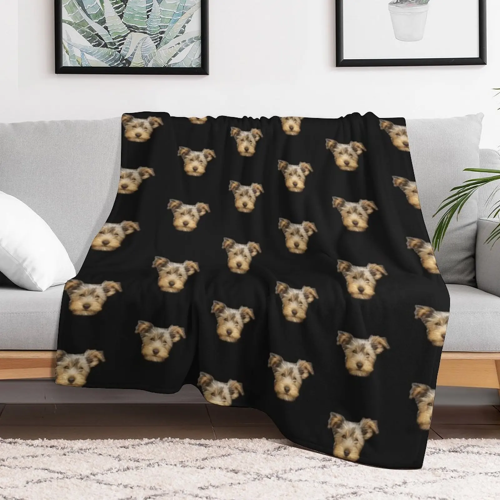 yorkshire terrier Throw Blanke - 3D Printing Yorkshire บทวิจารณ์และราคา