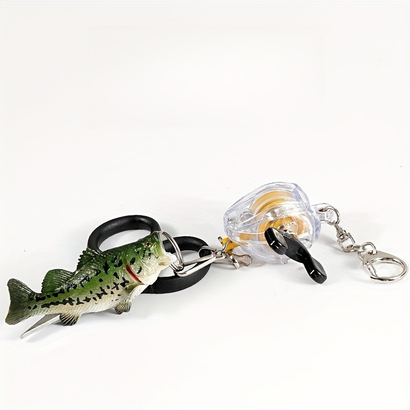 3D Sea Bass Keychain, lure Fis - 3D Printing Lure บทวิจารณ์และราคา