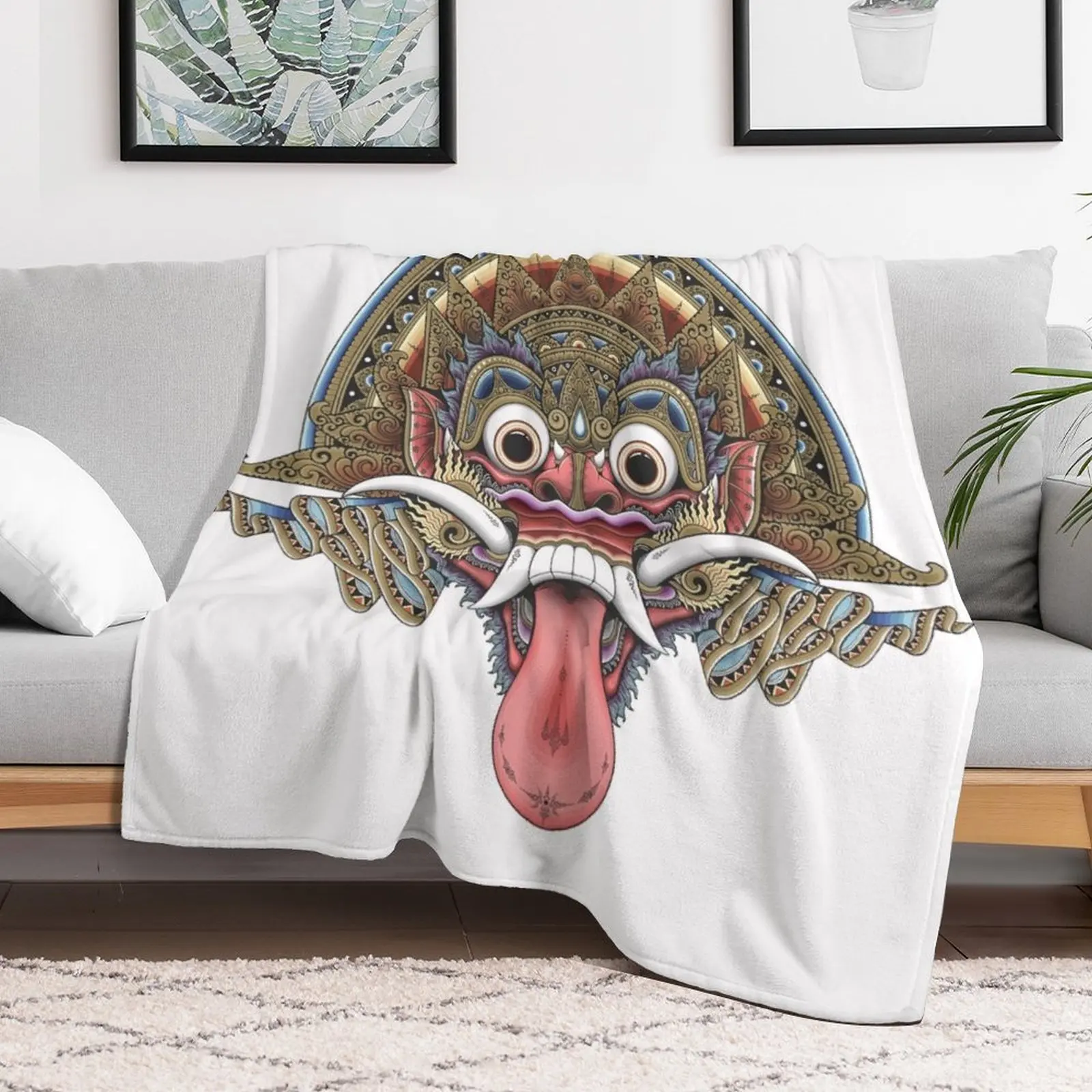 Bali Boma Throw Blanket Reusab - 3D Printing Bali บทวิจารณ์และราคา
