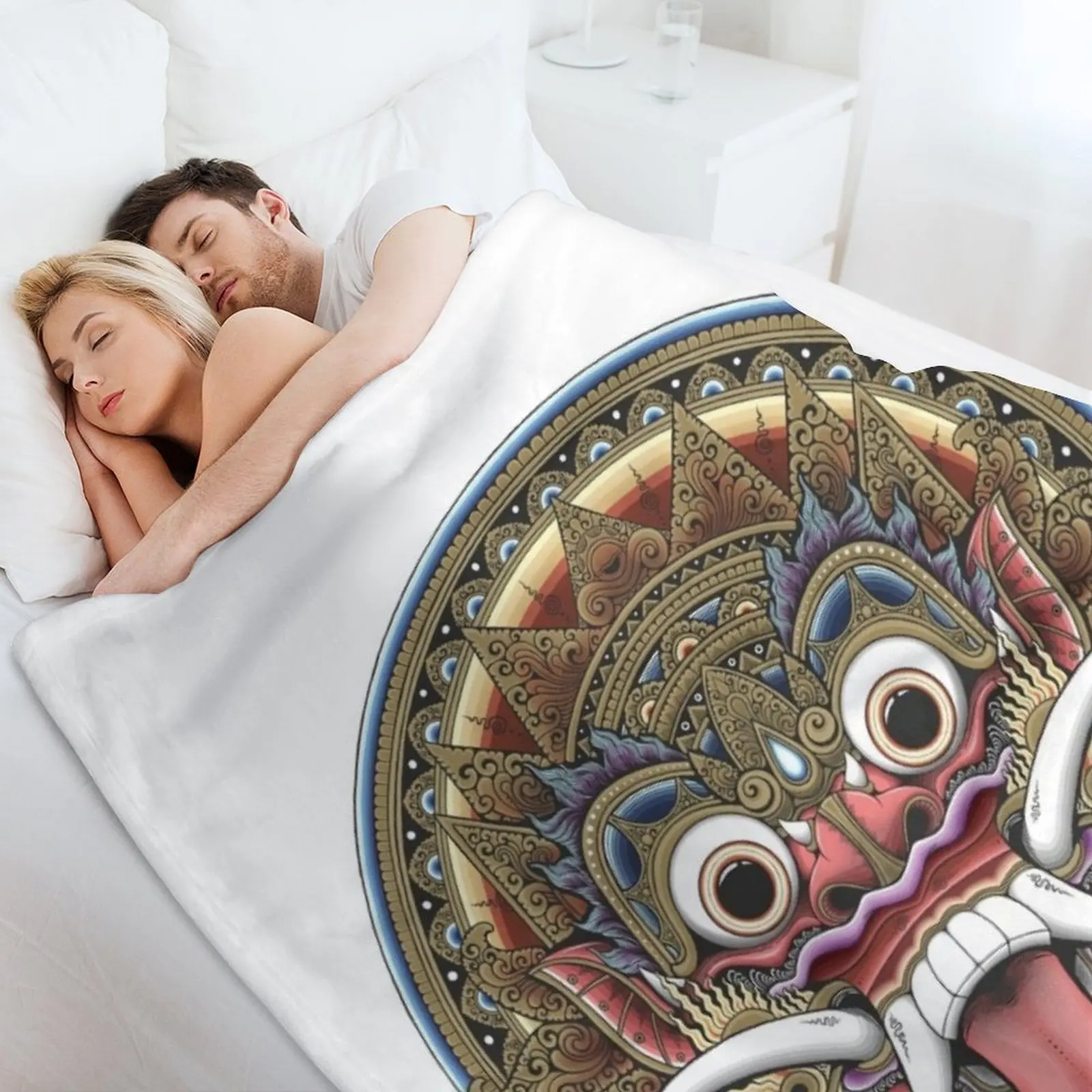 Bali Boma Throw Blanket Reusab - 3D Printing Bali บทวิจารณ์และราคา
