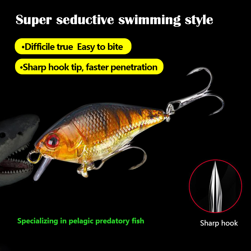 3D Eyes 7.5cm 10.2g Hard VIB L - 3D Printing Lure บทวิจารณ์และราคา