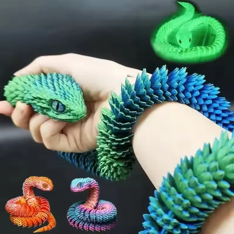 3D Printed Snake Movable Joint - 3D Printing Fidget Toys บทวิจารณ์และราคา