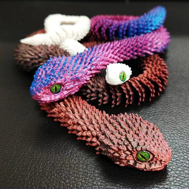 3D Printed Snake Movable Joint - 3D Printing Fidget Toys บทวิจารณ์และราคา