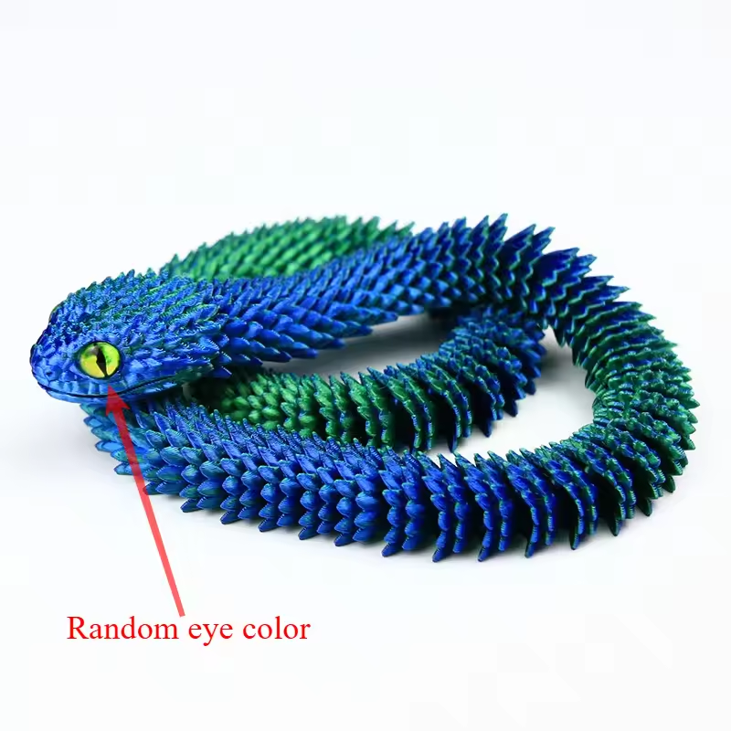 3D Printed Snake Movable Joint - 3D Printing Fidget Toys บทวิจารณ์และราคา