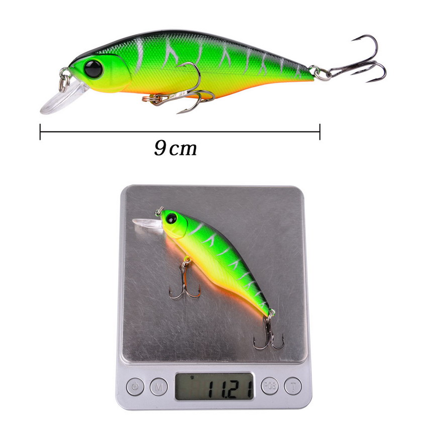 1pcs High Quality Minnow Fishi - 3D Printing Lure บทวิจารณ์และราคา