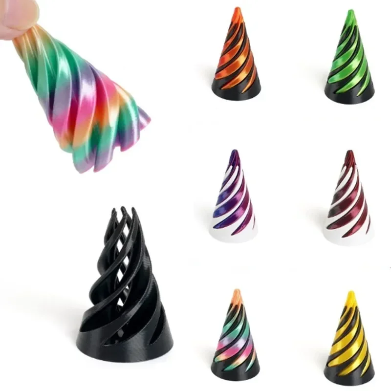 3D Printed Spiral Fidget Toy D - 3D Printing Fidget Toys บทวิจารณ์และราคา