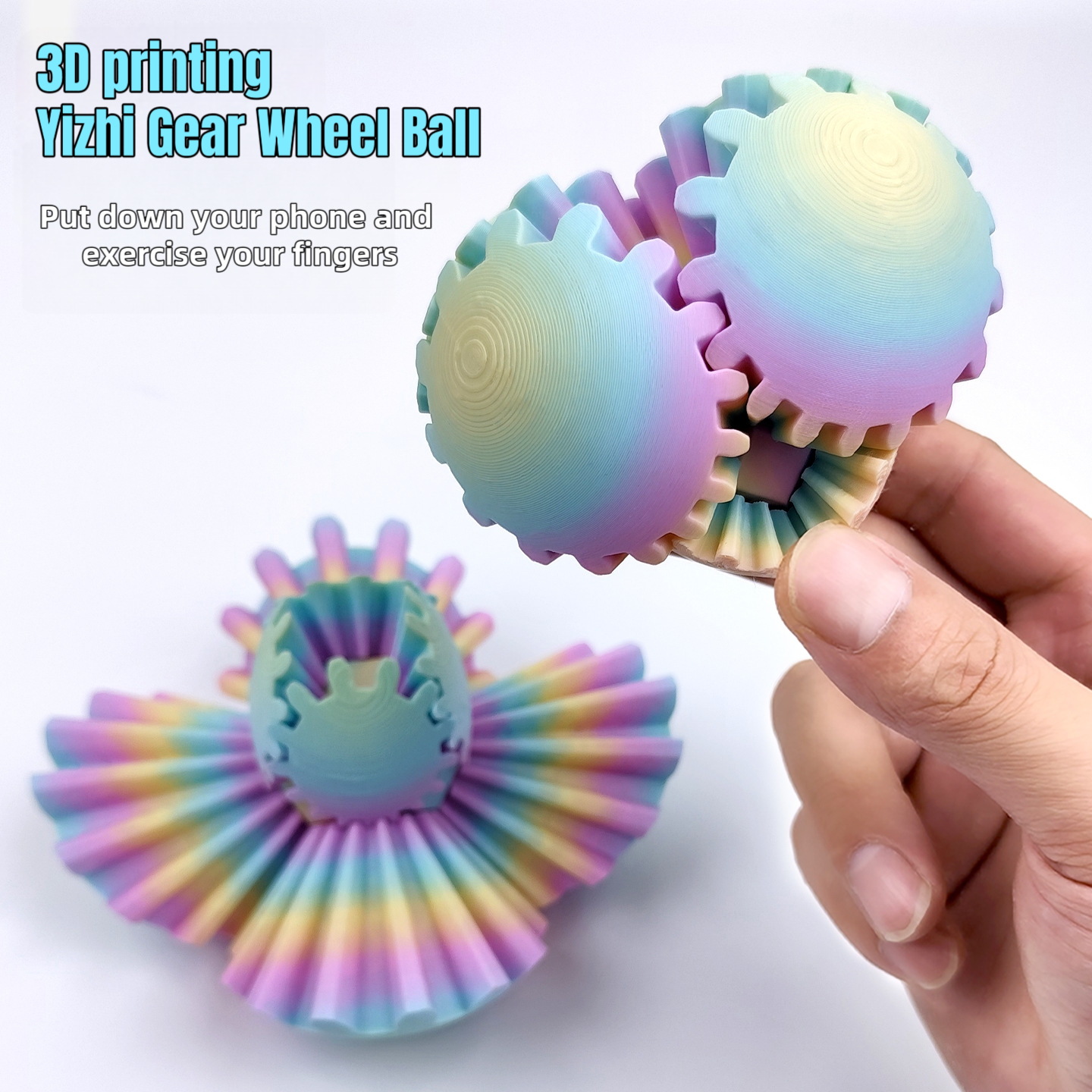 3D printed puzzle gear, PLA en - 3D Printing Gears บทวิจารณ์และราคา