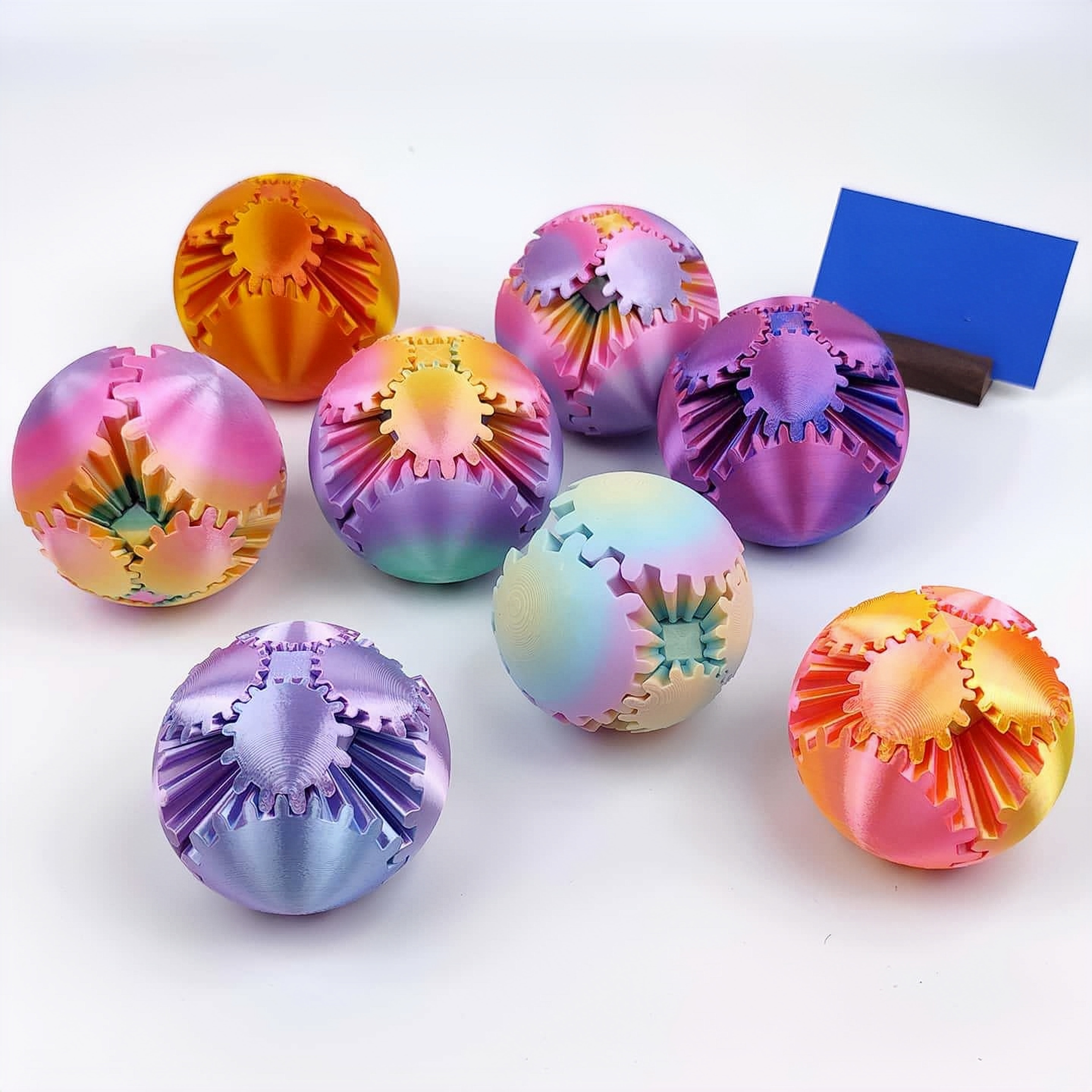 3D printed puzzle gear, PLA en - 3D Printing Gears บทวิจารณ์และราคา