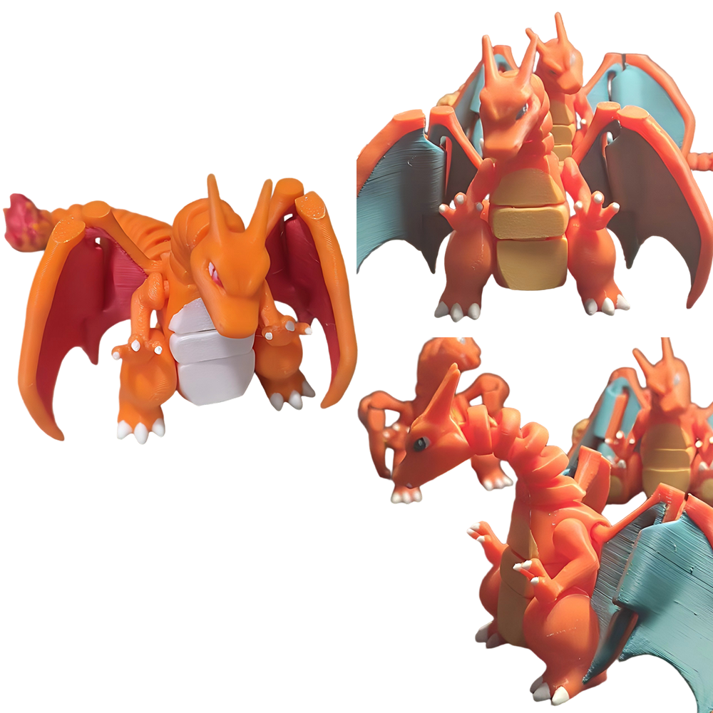 3D Printed Anime Pokémon Figur - 3D Printing Fidget Toys บทวิจารณ์และราคา