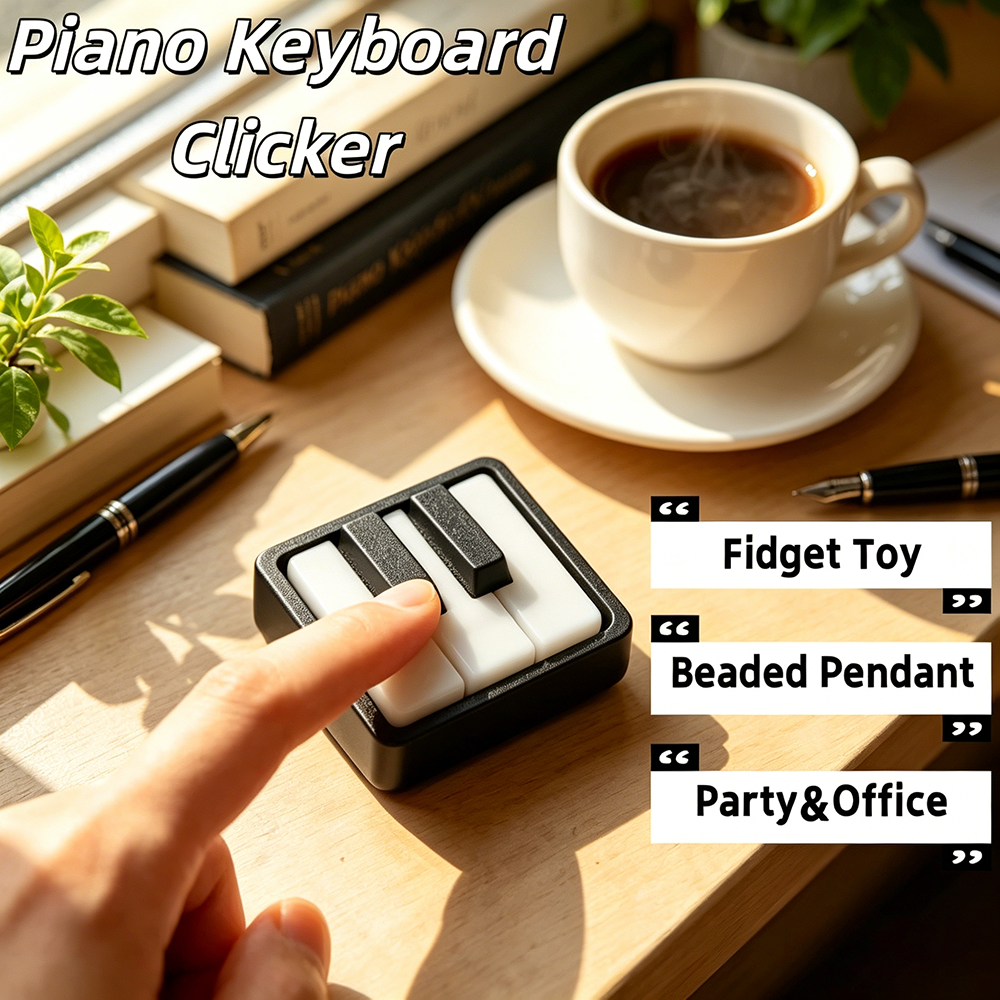 Mini Piano Keyboard Clicker 3D - 3D Printing Keyboard Keys บทวิจารณ์และราคา
