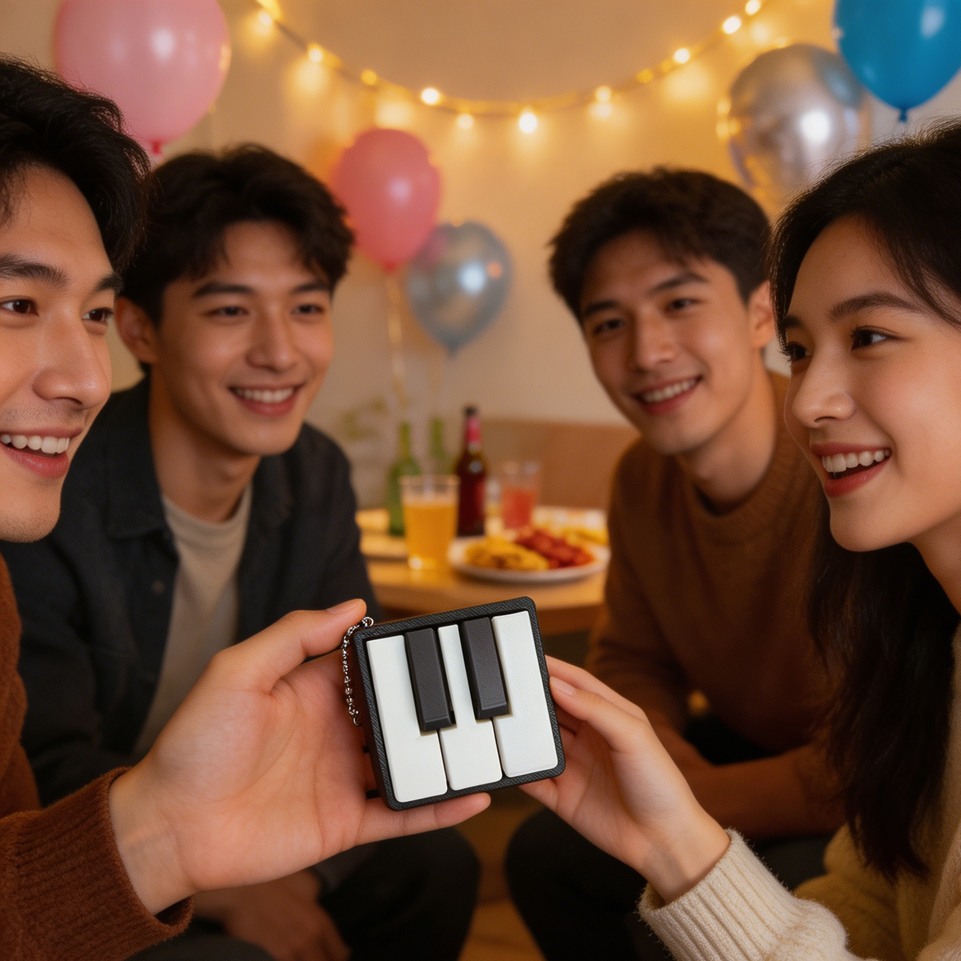 Mini Piano Keyboard Clicker 3D - 3D Printing Keyboard Keys บทวิจารณ์และราคา