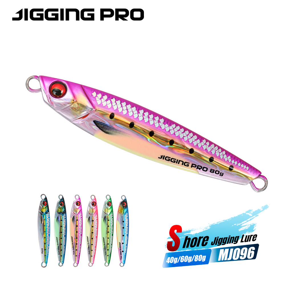 JIGGING PRO 40g 60g 80g Shore  - 3D Printing Lure บทวิจารณ์และราคา