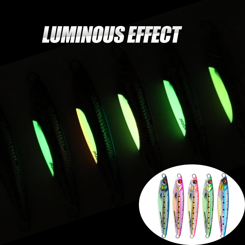 JIGGING PRO 40g 60g 80g Shore  - 3D Printing Lure บทวิจารณ์และราคา