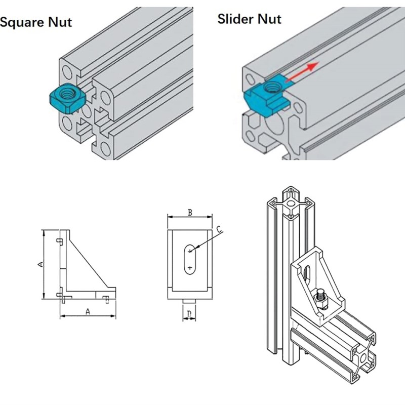 1Pcs Aluminum Profiles 1515 15 - V Slot Aluminum Extrusion บทวิจารณ์และราคา