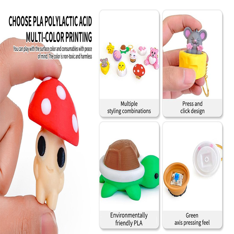 »Mushroom Turtle Keycap Press  - 3D Printing Keyboard Keys บทวิจารณ์และราคา