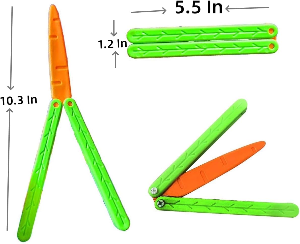 2 Pcs Carrot Butterfly Fidget  - 3D Printing Fidget Toys บทวิจารณ์และราคา
