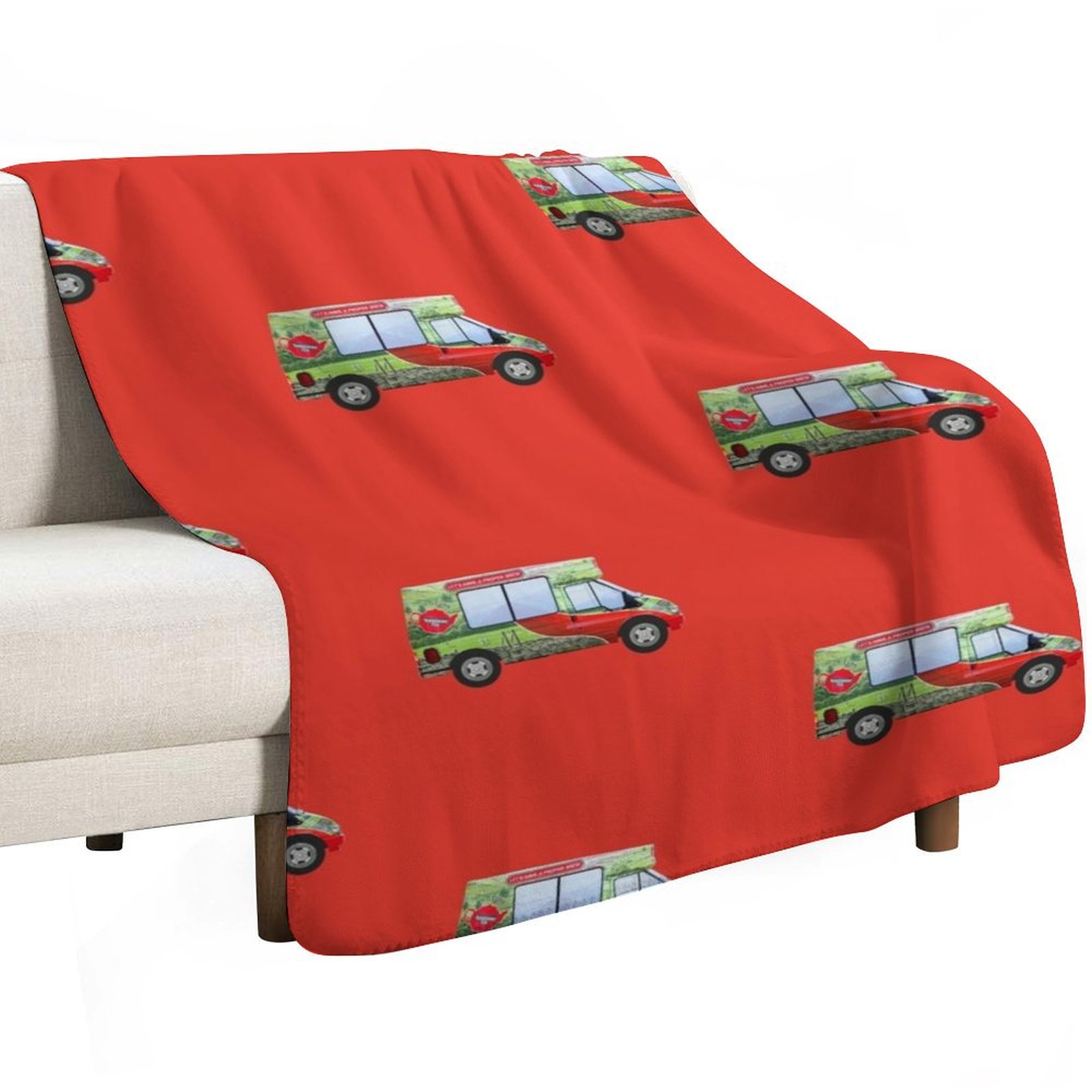 Yorkshire Tea Van Red Throw Bl - 3D Printing Yorkshire บทวิจารณ์และราคา