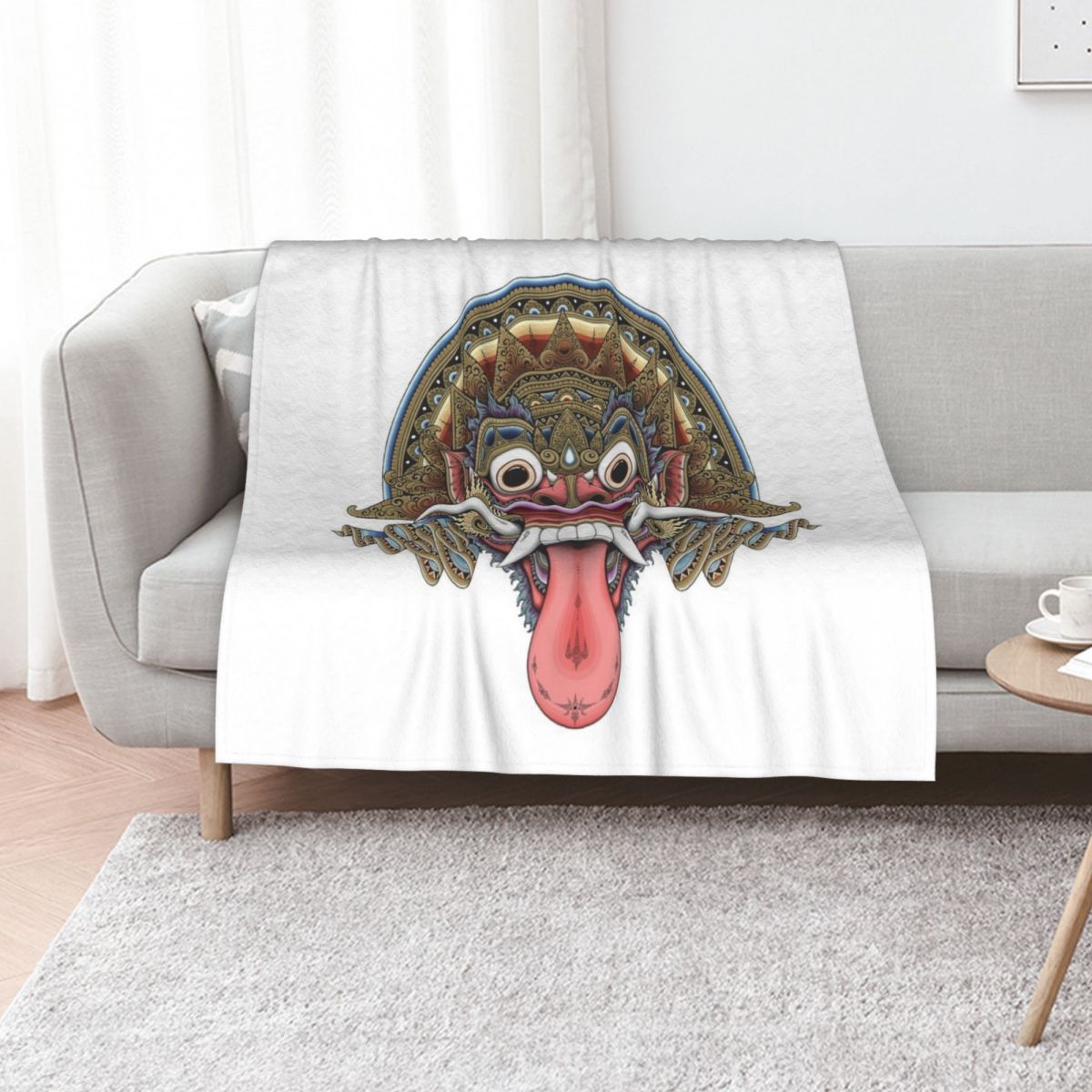 Bali Boma Throw Blanket Soft W - 3D Printing Bali บทวิจารณ์และราคา