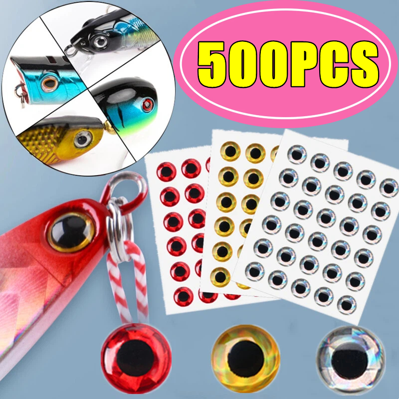 100-500PCS Fishing Lure Eyes H - 3D Printing Lure บทวิจารณ์และราคา