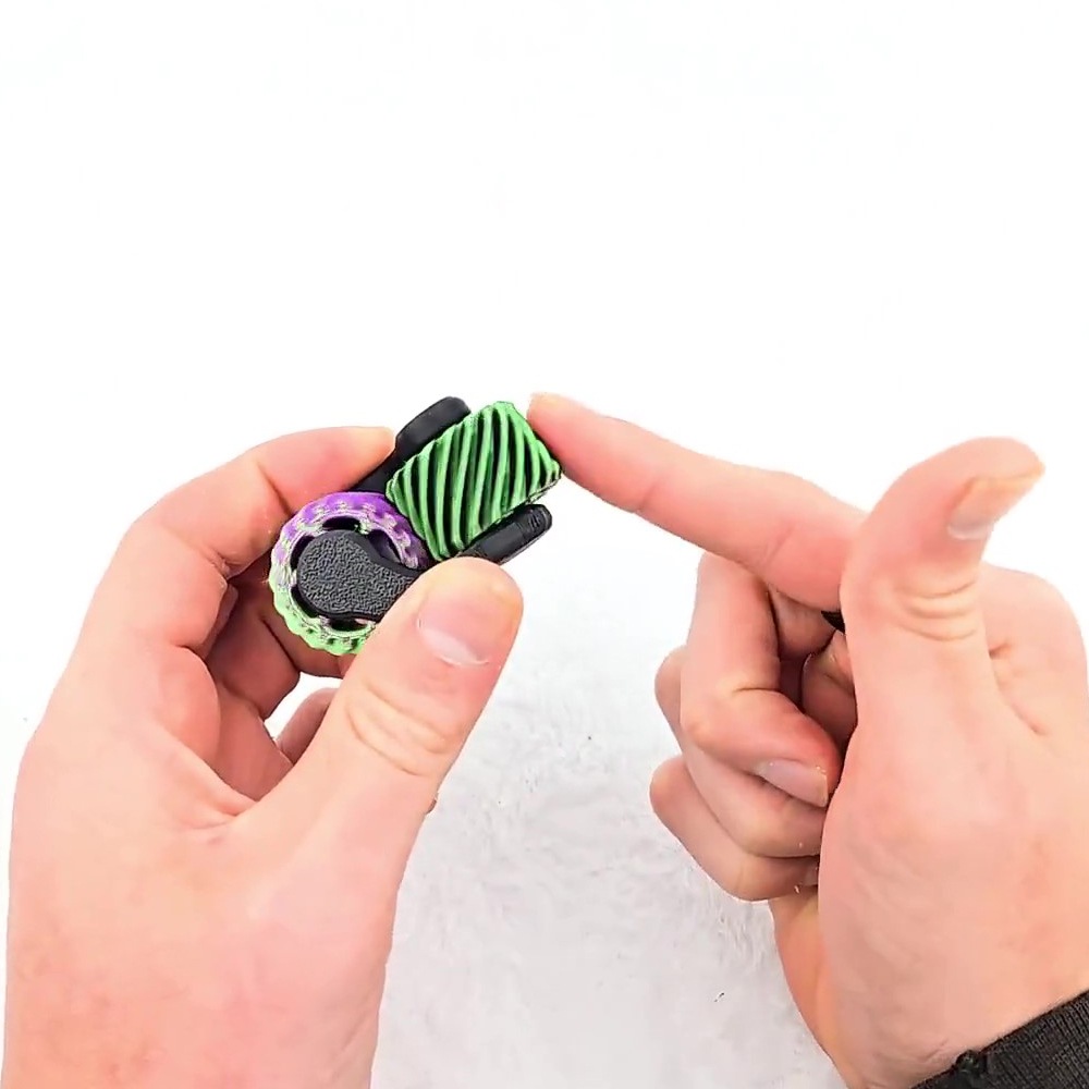 1PCS 3D Printed Fidget Spinner - 3D Printing Fidget Toys บทวิจารณ์และราคา