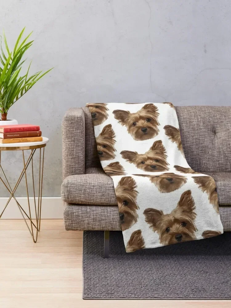 Yorkshire Terrier Throw Blanke - 3D Printing Yorkshire บทวิจารณ์และราคา